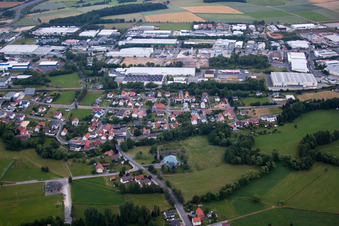 Church of the Holy Cross in the district Welkers in Eichenzell in the state Hesse, Germany