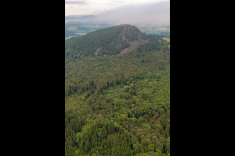 Milseburg in the district Danzwiesen in Hofbieber in the state Hesse, Germany