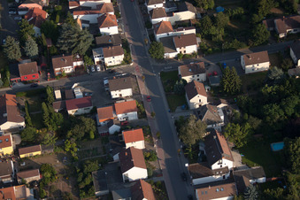 District Dannstadt in Dannstadt-Schauernheim in the state Rhineland-Palatinate, Germany out of the air