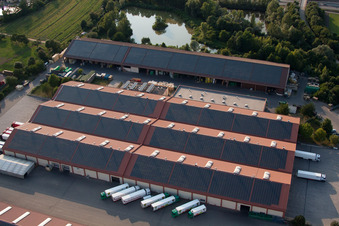Palatinate Market in Mutterstadt in the state Rhineland-Palatinate, Germany