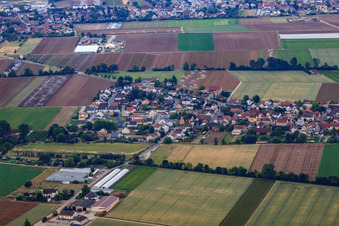 Schlossstr in the district Rödersheim in Rödersheim-Gronau in the state Rhineland-Palatinate, Germany