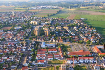 Blockfeldstr in Mutterstadt in the state Rhineland-Palatinate, Germany