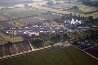 Serways Rest Area A61-Dannstadt West in the district Dannstadt in Dannstadt-Schauernheim in the state Rhineland-Palatinate, Germany