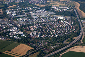 West in Ettlingen in the state Baden-Wuerttemberg, Germany