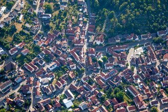Church building in the village of in the district Dietlingen in Keltern in the state Baden-Wurttemberg, Germany