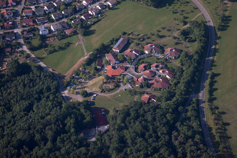 Forum, meeting center in the district Hohenwart in Pforzheim in the state Baden-Wuerttemberg, Germany