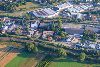 Aerial view of Kitchen world StrohmeierGilb Bellheim - We love kitchens in Bellheim in the state Rhineland-Palatinate, Germany
