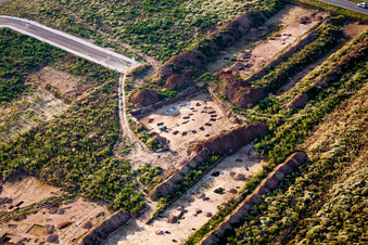 Excavations from the stone-age in Herxheim bei Landau (Pfalz) in the state Rhineland-Palatinate, Germany