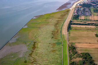 Wadden Sea in the district Duhnen in Cuxhaven in the state Lower Saxony, Germany