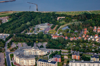Kurpark Residence in the district Döse in Cuxhaven in the state Lower Saxony, Germany