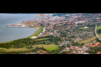 Grimmershörn Bay beach in the district Döse in Cuxhaven in the state Lower Saxony, Germany