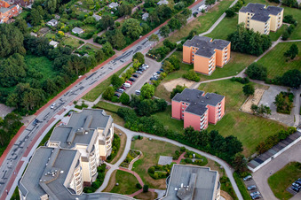 Kurparkallee in the district Döse in Cuxhaven in the state Lower Saxony, Germany