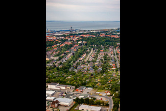 Westerwischweg in Cuxhaven in the state Lower Saxony, Germany