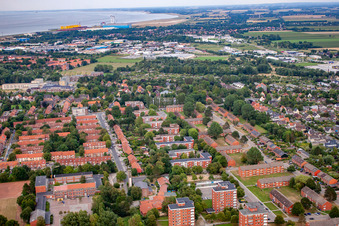 Pommernstr in the district Süder- und Westerwisch in Cuxhaven in the state Lower Saxony, Germany
