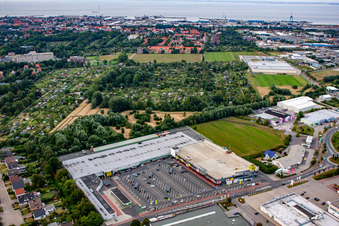 Marktkauf Center Cuxhaven with Deichmann and dm in the district Groden in Cuxhaven in the state Lower Saxony, Germany