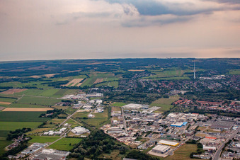 Industrial area Alte Industriestr in Cuxhaven in the state Lower Saxony, Germany