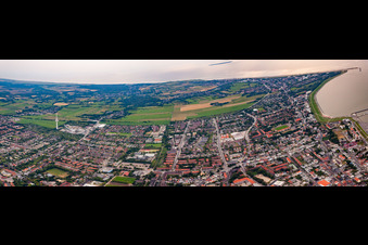 North Sea coast at the northernmost point of Lower Saxony in the district Duhnen in Cuxhaven in the state Lower Saxony, Germany