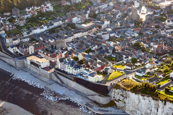 Ault in the state Somme, France out of the air
