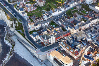 Ault in the state Somme, France from the plane