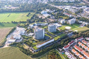 BG Accident Clinic in the district Oggersheim in Ludwigshafen am Rhein in the state Rhineland-Palatinate, Germany out of the air