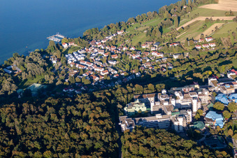 Riparian areas on the lake area of Lake Constance in the district Egg in Konstanz in the state Baden-Wurttemberg, Germany