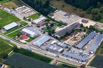 Burmeister Caravan Center in the district Ludwigshafen in Bodman-Ludwigshafen in the state Baden-Wuerttemberg, Germany