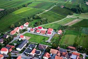 Oblique view of At Narrenberg in Hergersweiler in the state Rhineland-Palatinate, Germany