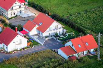 Hergersweiler in the state Rhineland-Palatinate, Germany from above