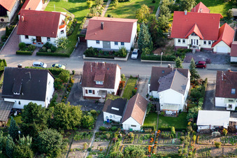 Mühlstr in Barbelroth in the state Rhineland-Palatinate, Germany out of the air
