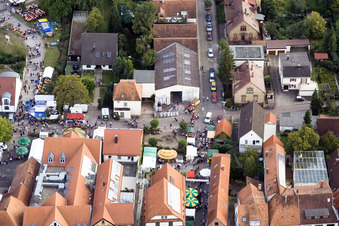 City festival Kandel in Bismarckstr in Kandel in the state Rhineland-Palatinate, Germany