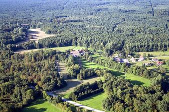 Bienwaldmühle district in Scheibenhardt in the state Rhineland-Palatinate, Germany