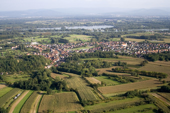 From the west in Mothern in the state Bas-Rhin, France