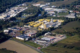 Ytong factory in the district Freistett in Rheinau in the state Baden-Wuerttemberg, Germany