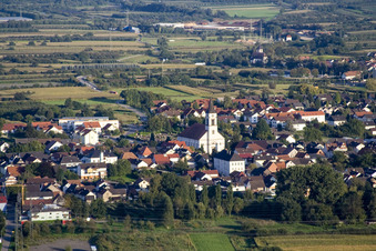 Village view in the district Urloffen in Appenweier in the state Baden-Wuerttemberg, Germany