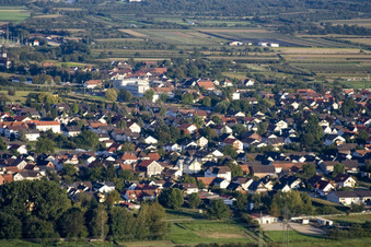 From the northwest in the district Urloffen in Appenweier in the state Baden-Wuerttemberg, Germany