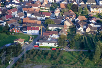 In the corner in the district Urloffen in Appenweier in the state Baden-Wuerttemberg, Germany