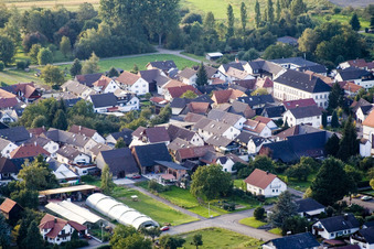 From the southeast in the district Urloffen in Appenweier in the state Baden-Wuerttemberg, Germany