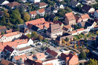 Dierbachweg x Bahnhofstr in Kandel in the state Rhineland-Palatinate, Germany