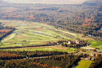 Hofgut Scheibenhardt Golf Club in the district Beiertheim-Bulach in Karlsruhe in the state Baden-Wuerttemberg, Germany
