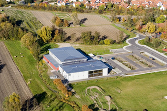 Bienwald Hall Kandel in Kandel in the state Rhineland-Palatinate, Germany out of the air