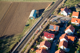 Train station Steinweiler in Steinweiler in the state Rhineland-Palatinate, Germany