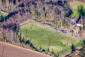 Sports fields Steinweiler in Steinweiler in the state Rhineland-Palatinate, Germany