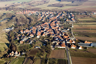 Village view in Winden in the state Rhineland-Palatinate, Germany