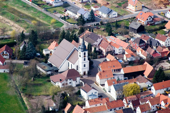 Parish of St. Joseph in Offenbach an der Queich in the state Rhineland-Palatinate, Germany