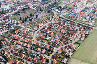 Pommerring in Offenbach an der Queich in the state Rhineland-Palatinate, Germany