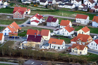 New development area NO in the district Schaidt in Wörth am Rhein in the state Rhineland-Palatinate, Germany