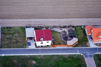 New development area NO in the district Schaidt in Wörth am Rhein in the state Rhineland-Palatinate, Germany out of the air