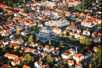 Center Beethovenstraße Municipal Administration Sparkasse in Kandel in the state Rhineland-Palatinate, Germany