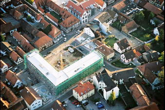 Rheinstraße Hauptstraße Juststraße Markstr in Kandel in the state Rhineland-Palatinate, Germany