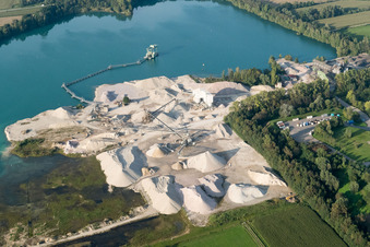 Maiwaldsee in Renchen in the state Baden-Wuerttemberg, Germany